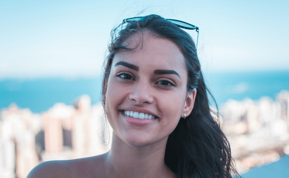 Young Woman smiling at the camera