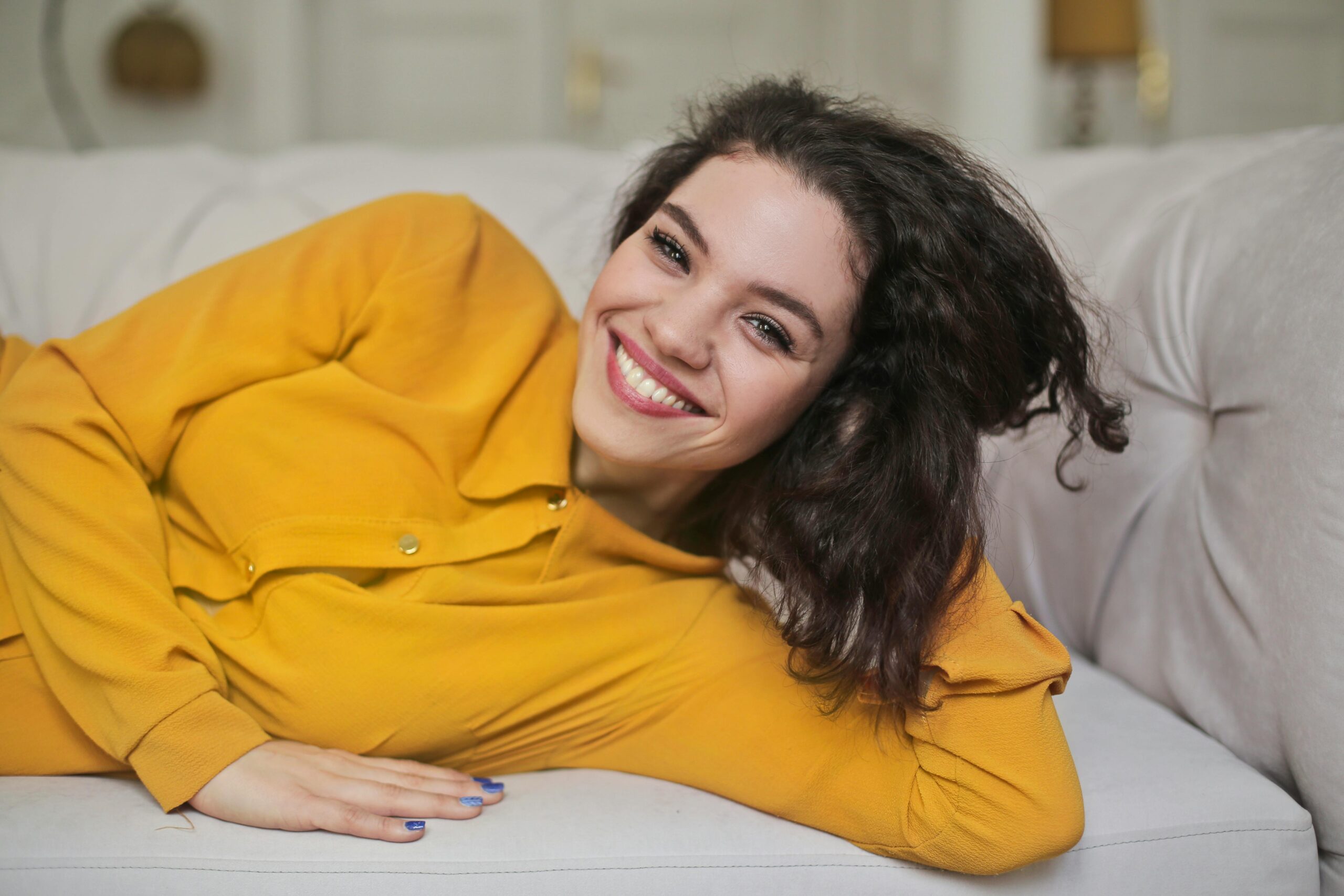 Woman Smiling
